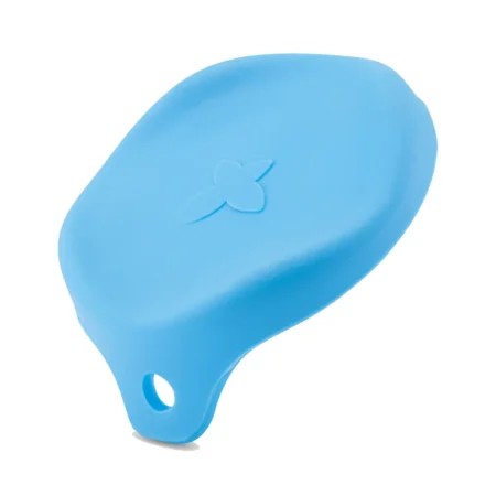 Tapa de silicona para latas de comida húmeda, diseño eco-friendly y ajuste hermético para mascotas, color verde