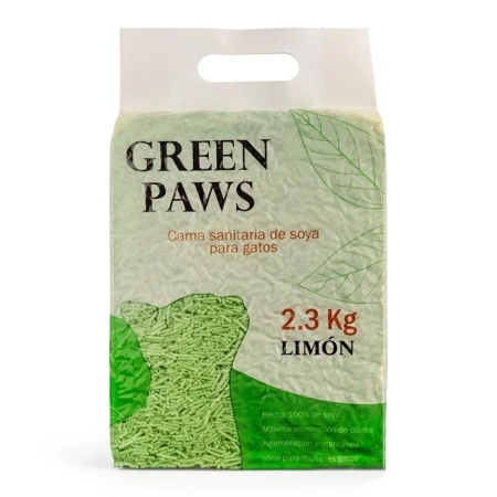 Arena Sanitaria para Gatos Biodegradable con Limón | Green Paws