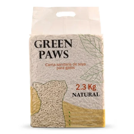 Arena Sanitaria para Gatos Biodegradable Natural | Green Paws