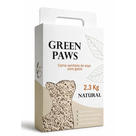 Arena Sanitaria para Gatos Biodegradable Natural | Green Paws