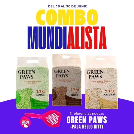 Combo Mundialista | Green Paws Tricolor