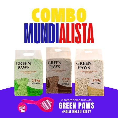 Combo Mundialista | Green Paws Tricolor